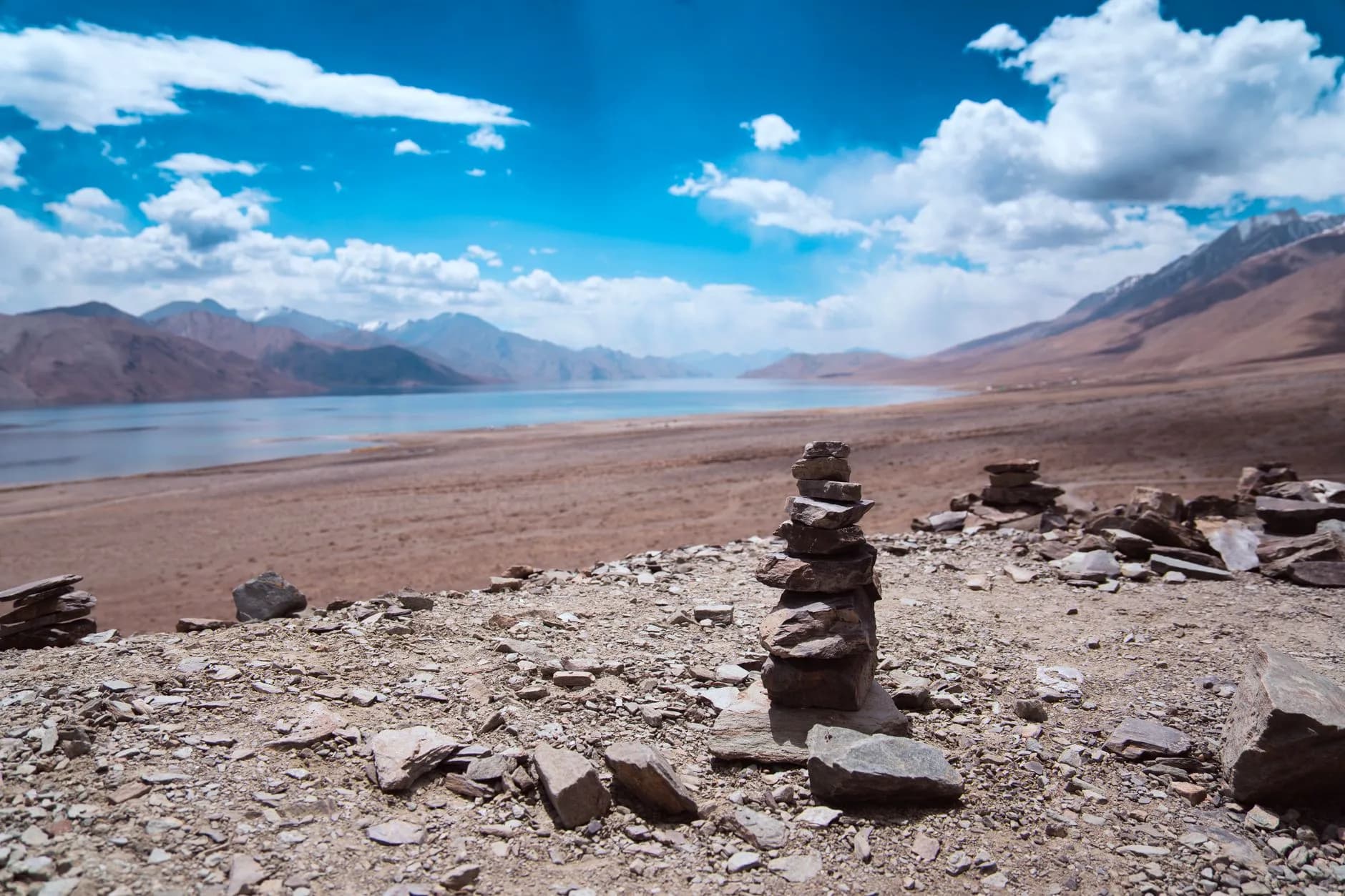 Leh + Pangong Tso — The Blue Lake (Tempo)